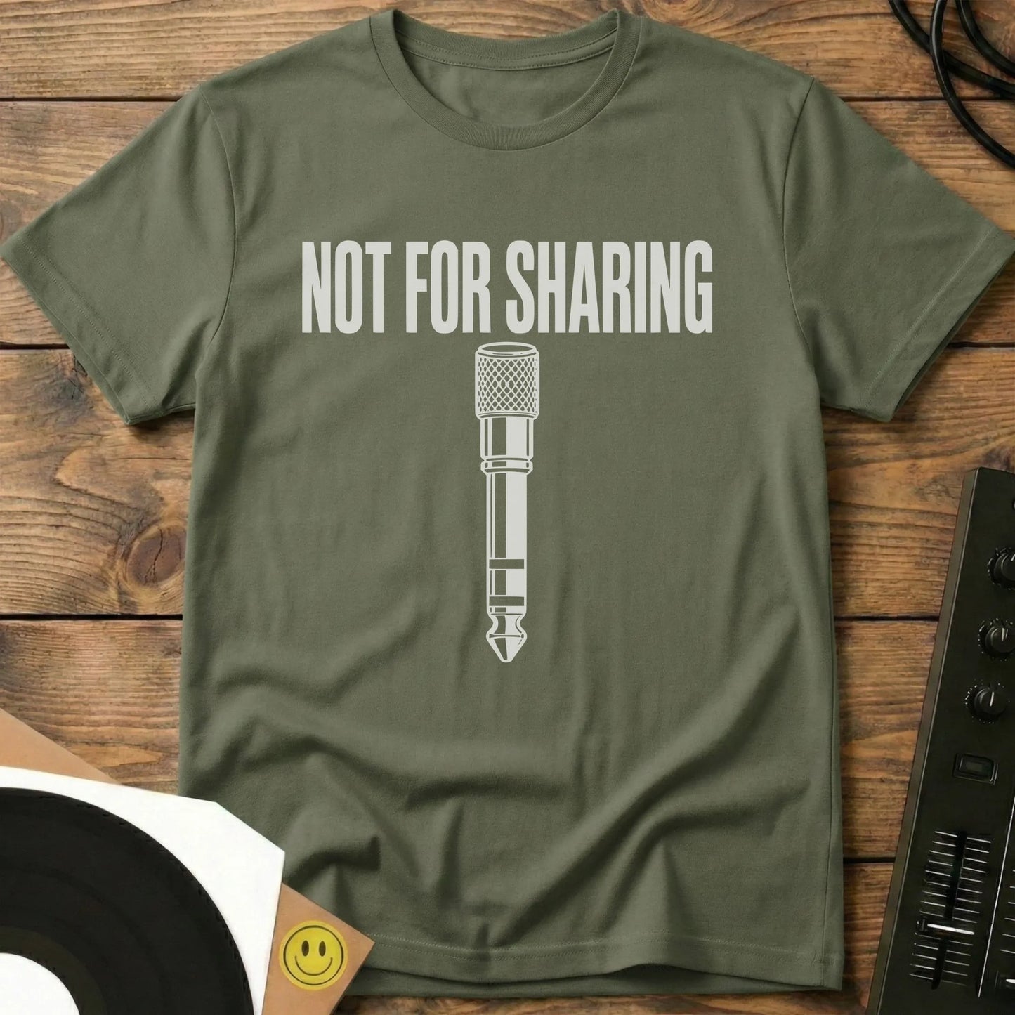 Not For Sharing T-Shirt Military Green / S Not For Sharing T-Shirt