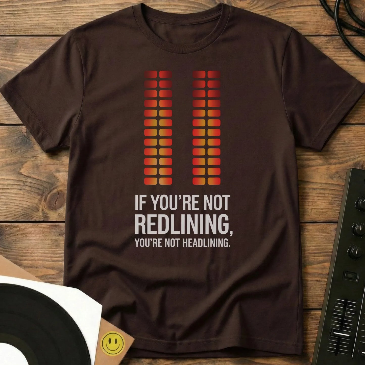 Not Readlining, Not Headlining T-Shirt Dark Chocolate / S Not Readlining, Not Headlining T-Shirt