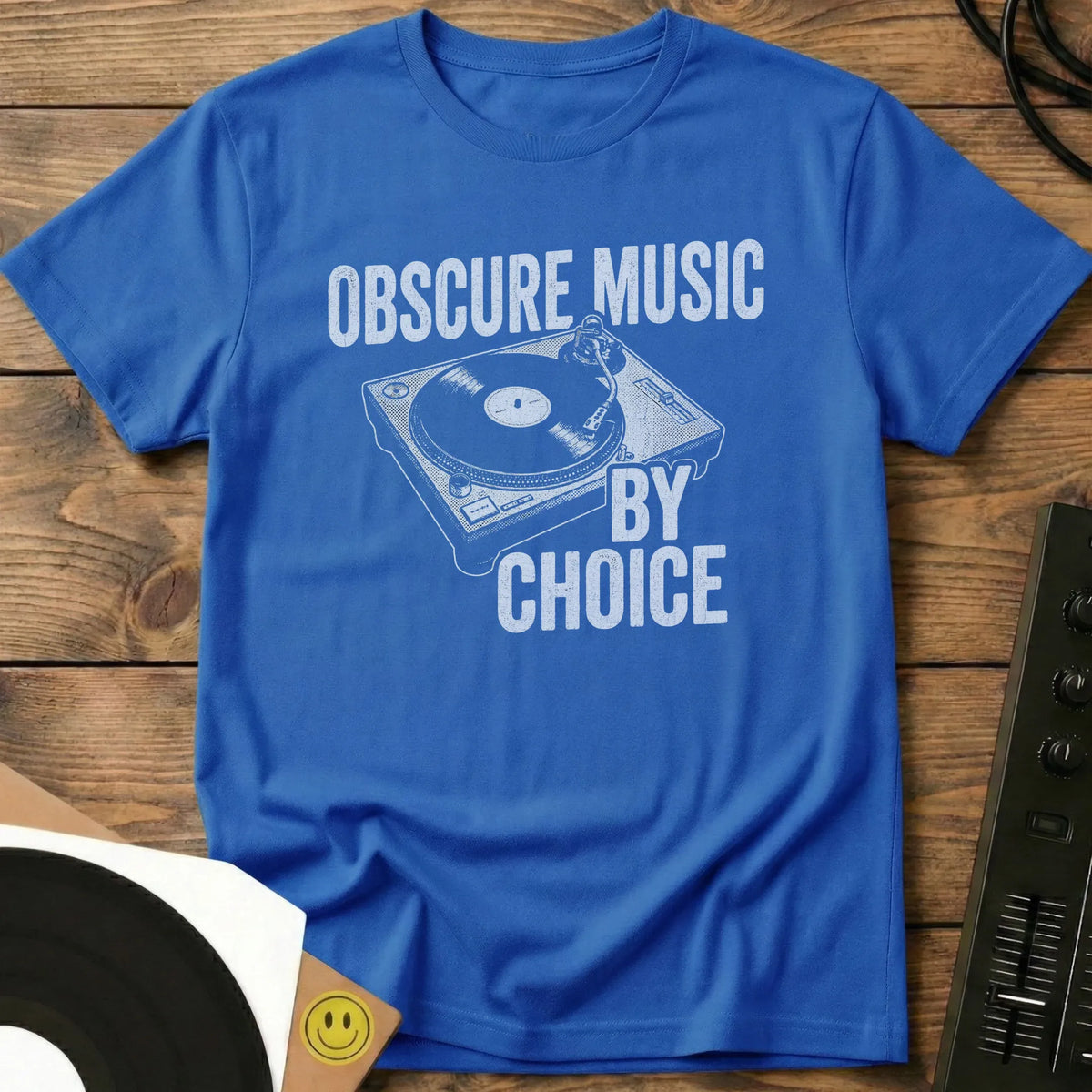 Obscure Music T-Shirt Royal / S Obscure Music T-Shirt
