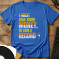 Oh Look A Record T-Shirt Royal / S Oh Look A Record T-Shirt