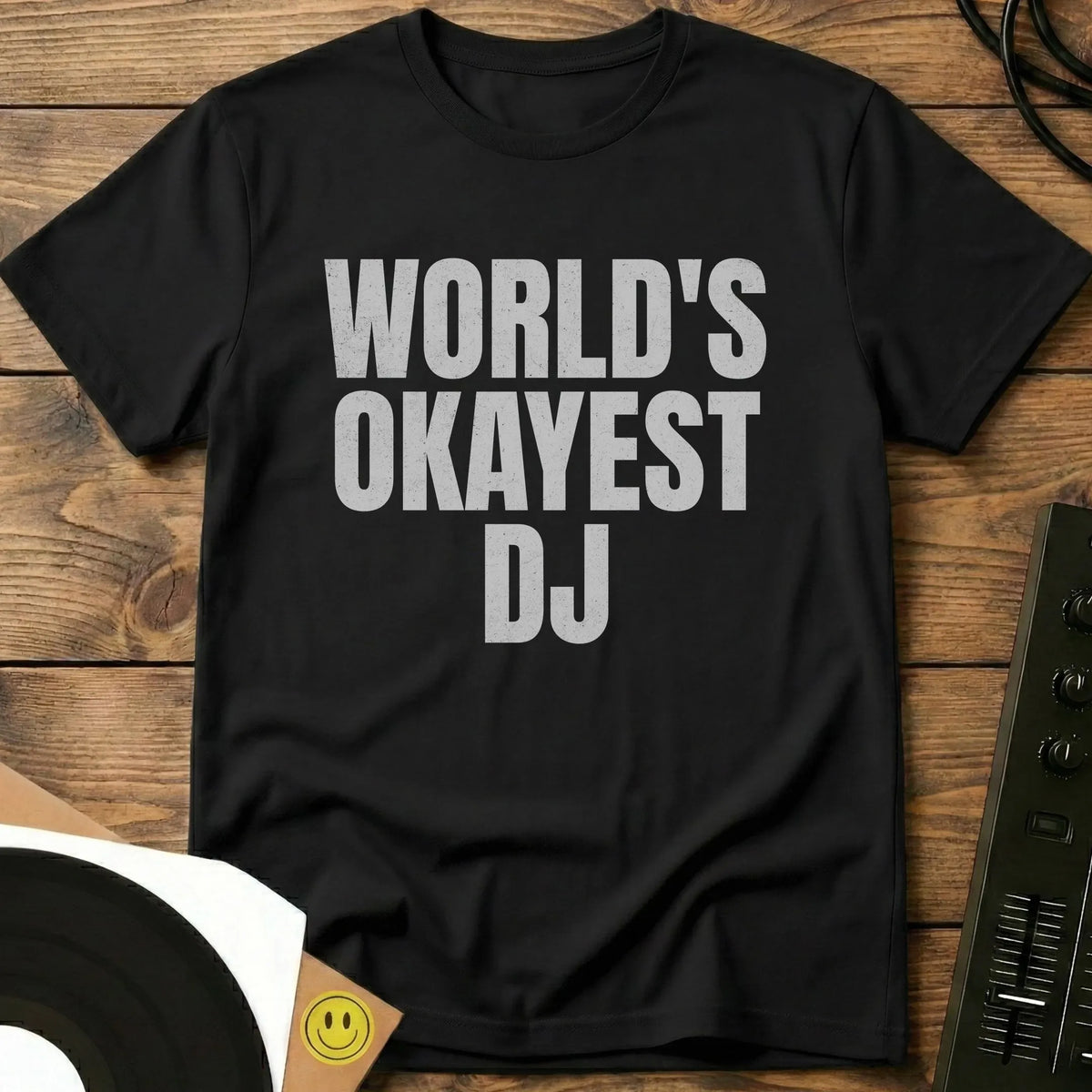 Okayest DJ T-Shirt Black / S Okayest DJ T-Shirt