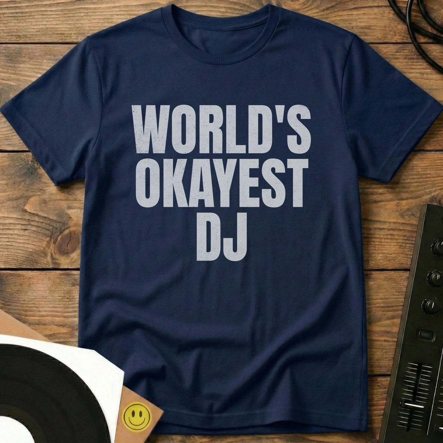 Okayest DJ T-Shirt Navy / S Okayest DJ T-Shirt