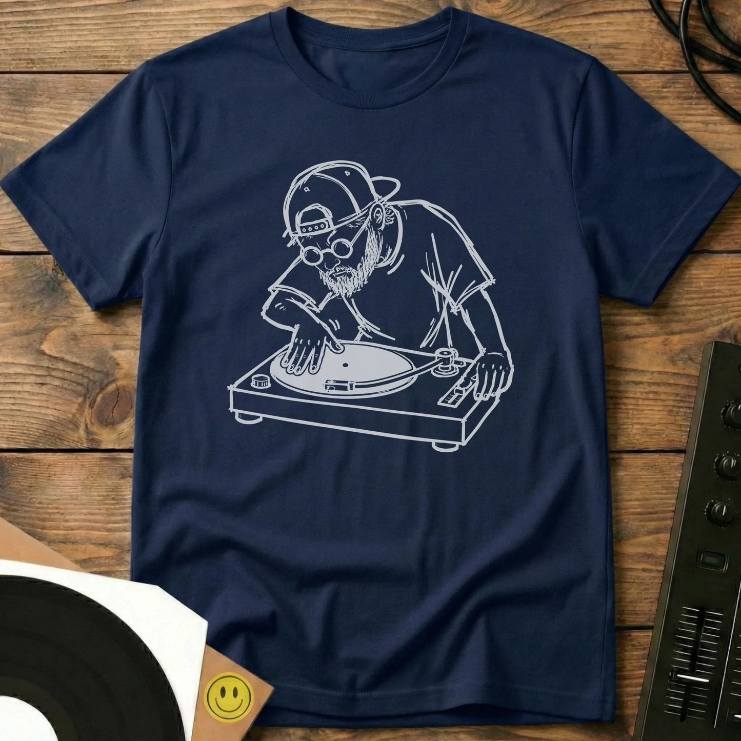 Old Scratch T-Shirt Navy / S Old Scratch T-Shirt