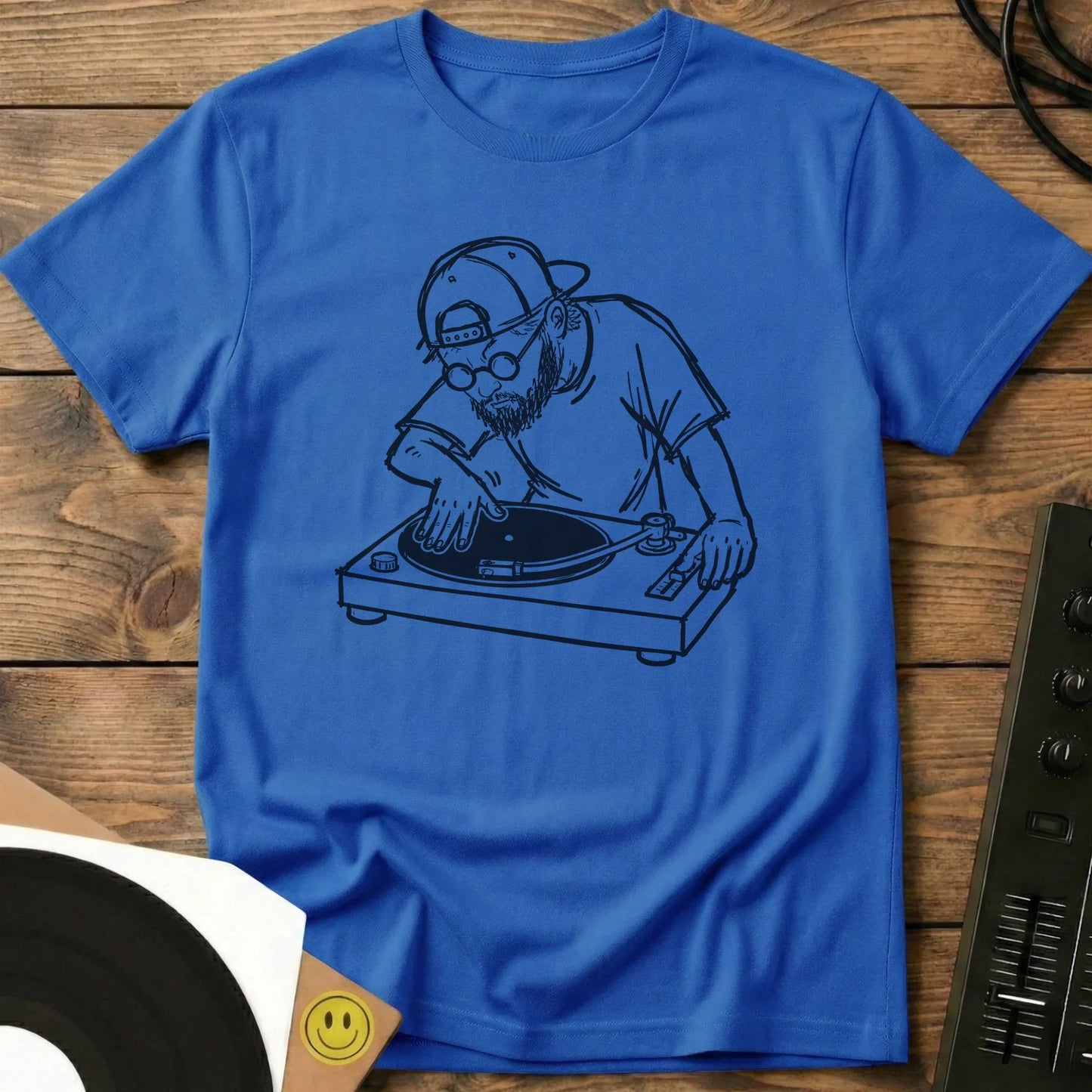 Old Scratch T-Shirt Royal / S Old Scratch T-Shirt