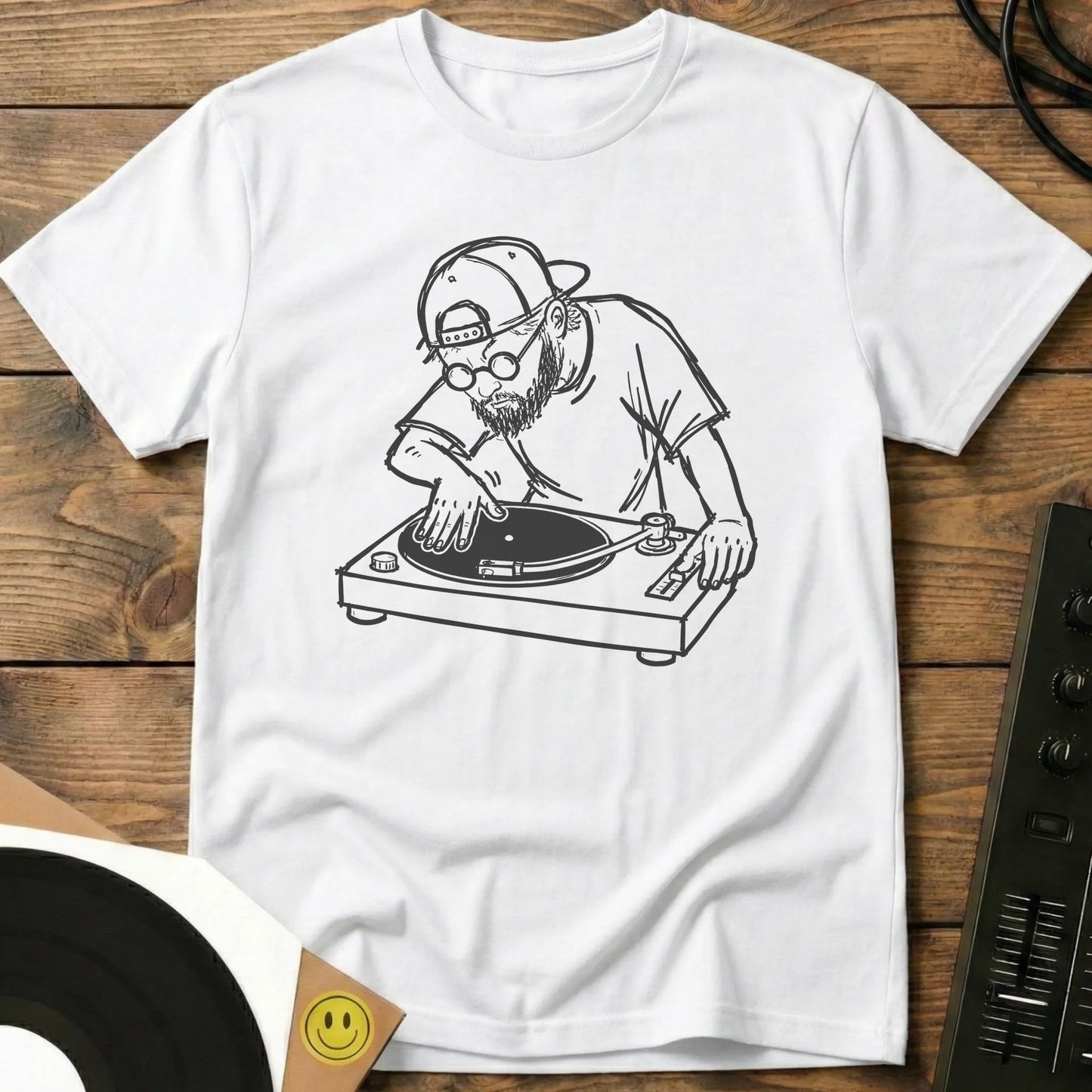 Old Scratch T-Shirt White / S Old Scratch T-Shirt