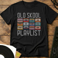 Old Skool Playlist T-Shirt Black / S Old Skool Playlist T-Shirt