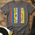 Old Skool Stripes T-Shirt Charcoal / S Old Skool Stripes T-Shirt