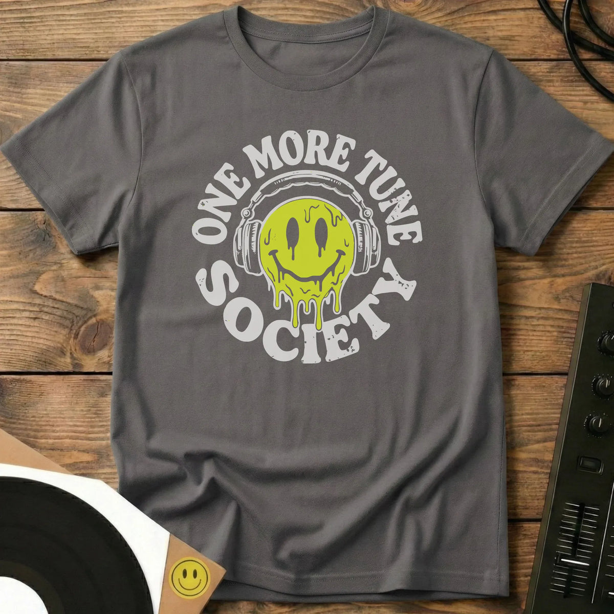 One More Tune T-Shirt Charcoal / S One More Tune T-Shirt