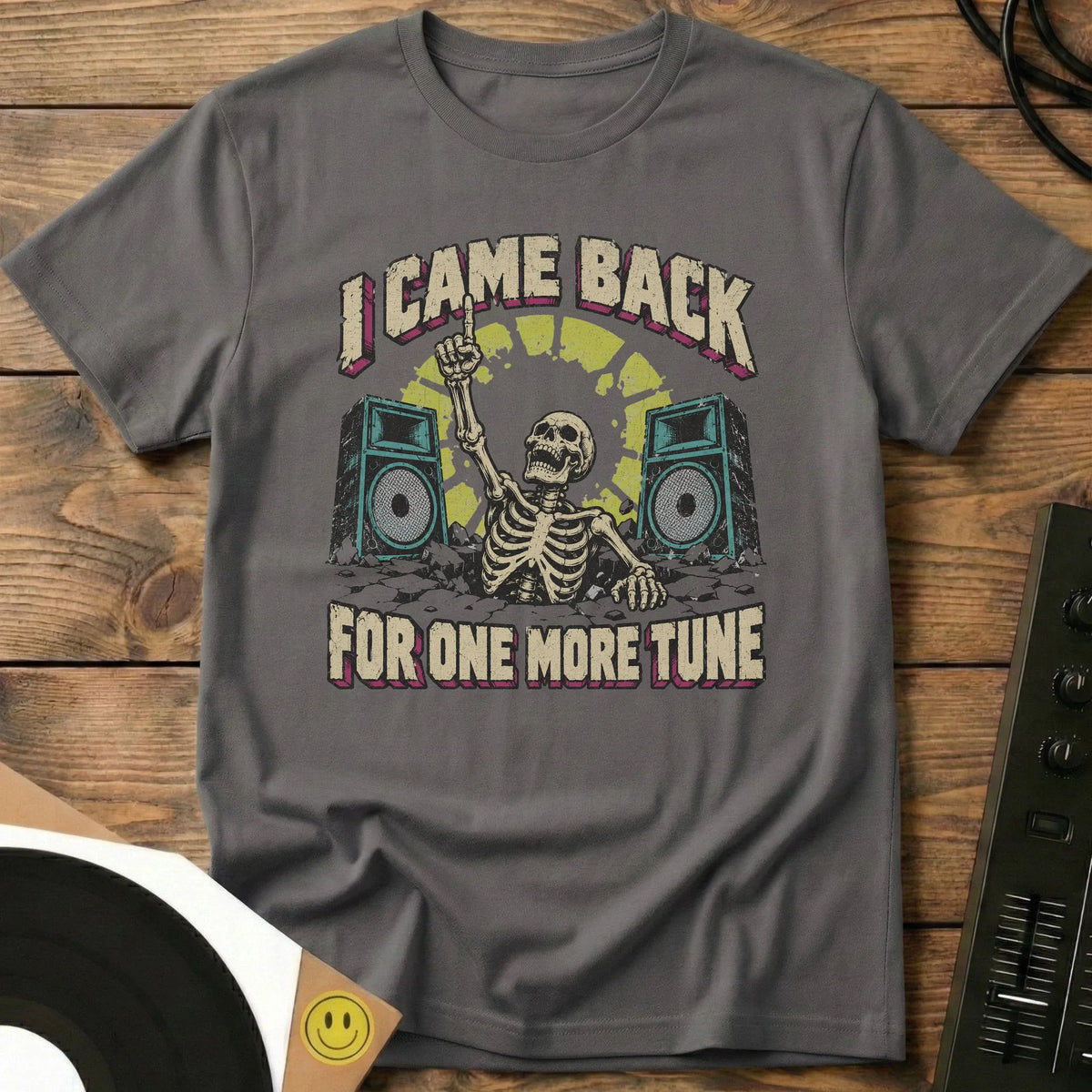 One More Tune T-Shirt Charcoal / S One More Tune T-Shirt