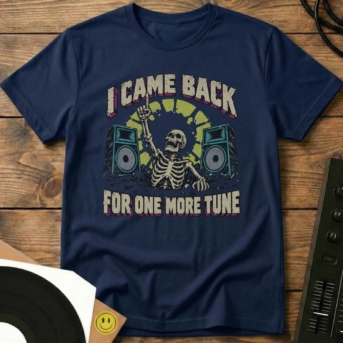One More Tune T-Shirt Navy / S One More Tune T-Shirt