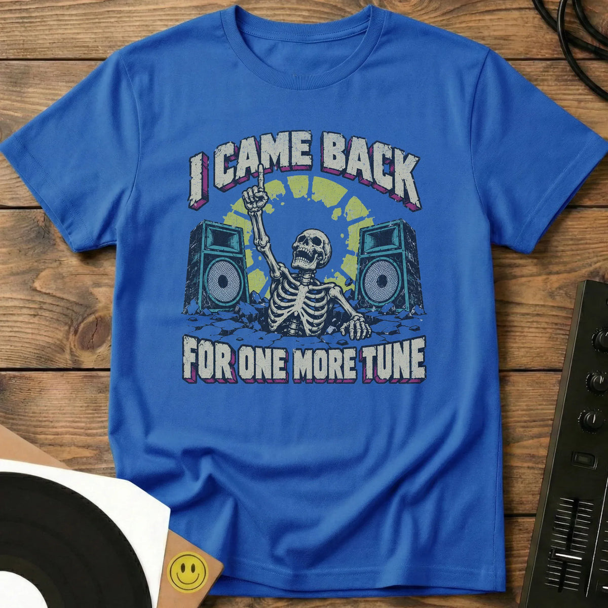 One More Tune T-Shirt Royal / S One More Tune T-Shirt