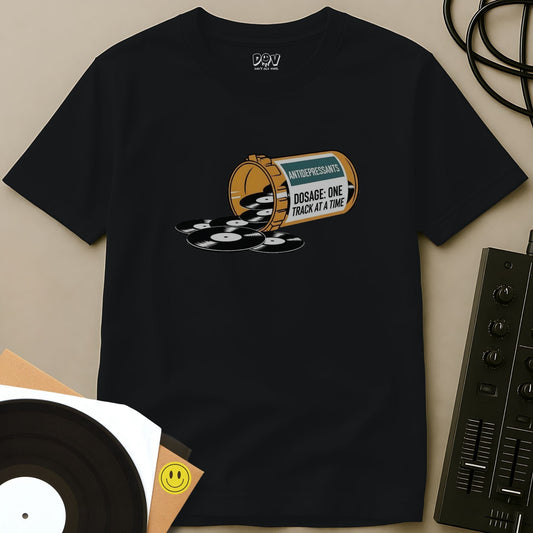 One Track at a Time T-Shirt Black / S One Track at a Time T-Shirt