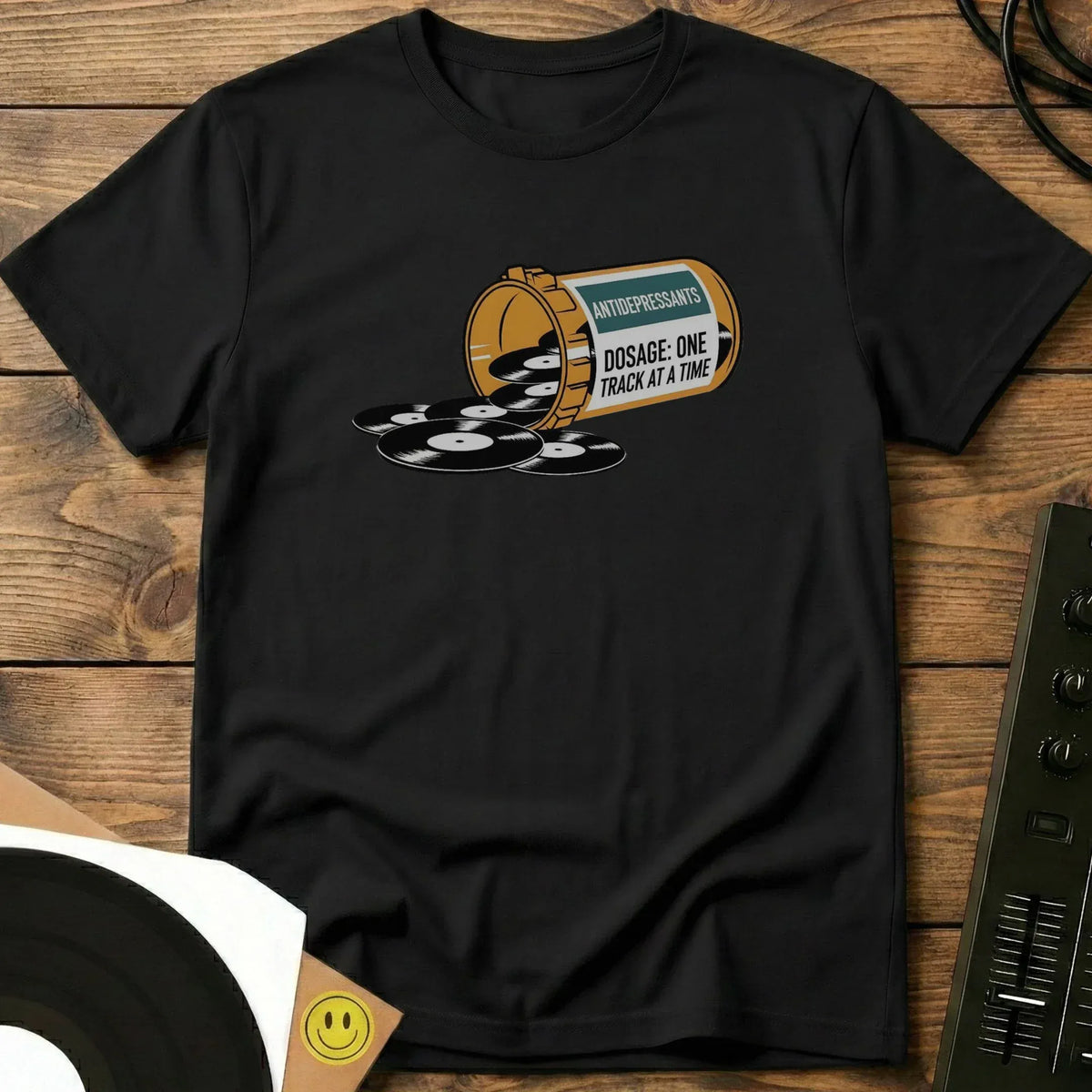 One Track at a Time T-Shirt Black / S One Track at a Time T-Shirt