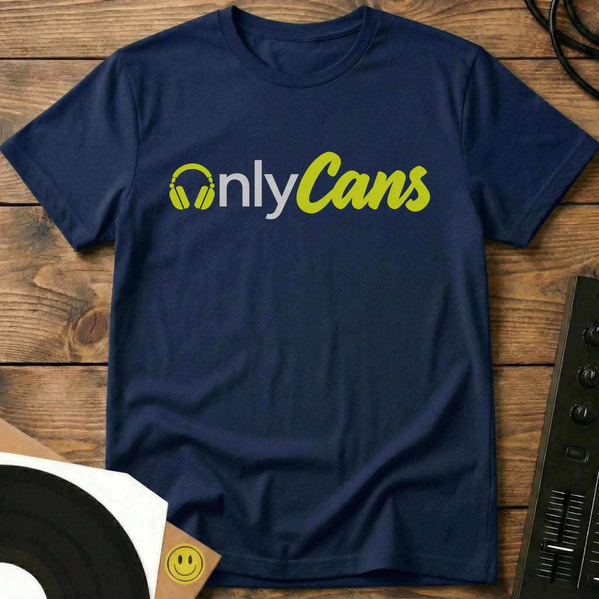 Only Cans T-Shirt Navy / S Only Cans T-Shirt
