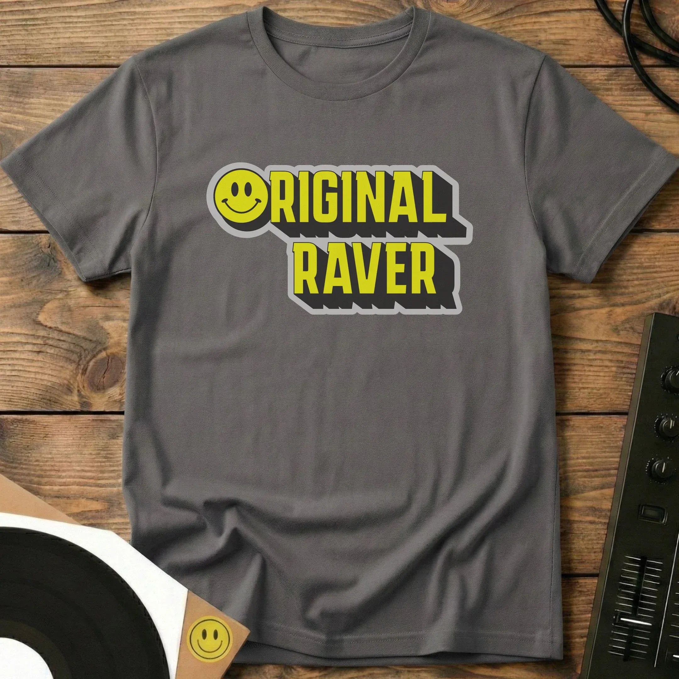 Original Raver T-Shirt Charcoal / S Original Raver T-Shirt