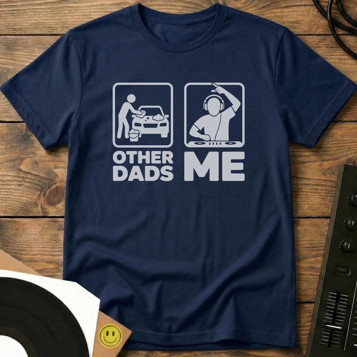 Other Dad's Wash Cars T-Shirt Navy / S Other Dad's Wash Cars T-Shirt