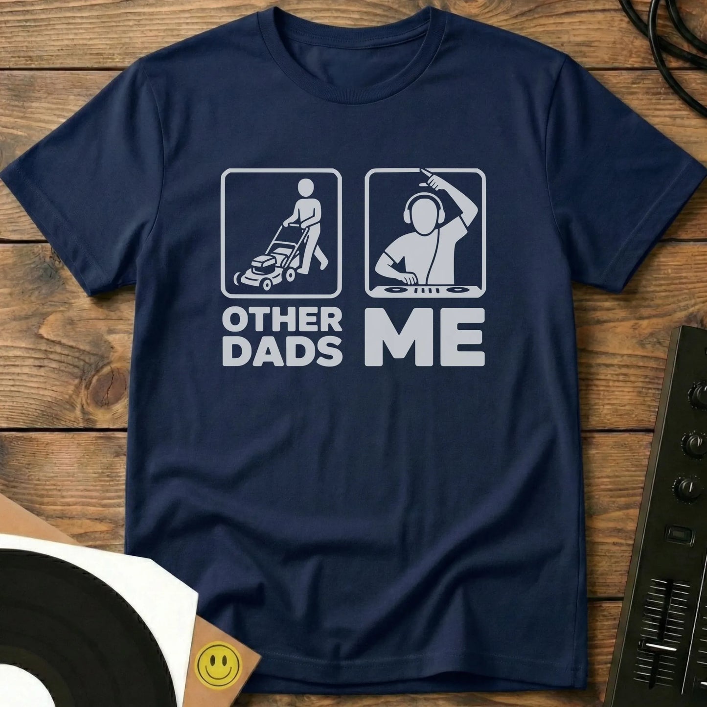 Other Dads Mow The Lawn T-Shirt Navy / S Other Dads Mow The Lawn T-Shirt