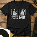 Other Dads Watch TV T-Shirt Black / S Other Dads Watch TV T-Shirt