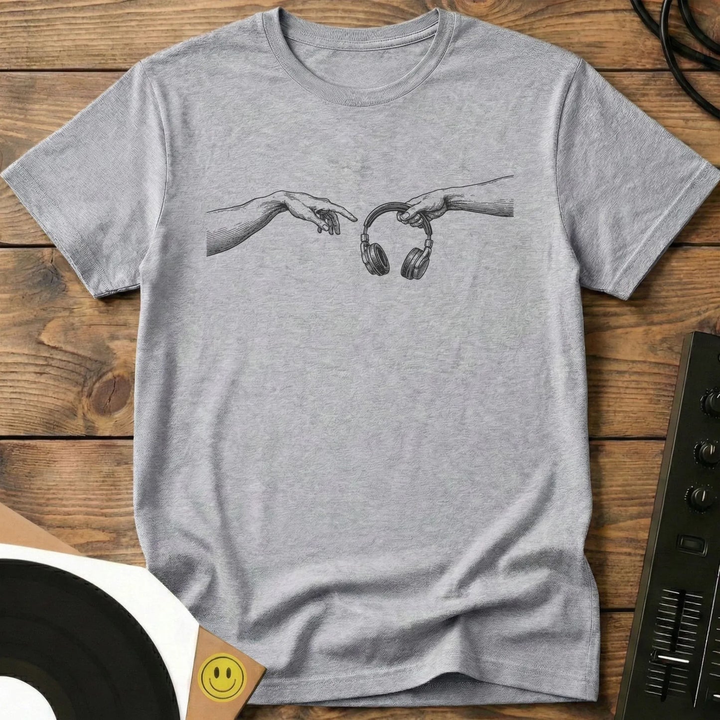 Pass The Headphones T-Shirt Sport Grey / S Pass The Headphones T-Shirt
