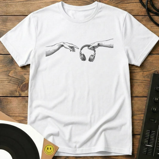 Pass The Headphones T-Shirt White / S Pass The Headphones T-Shirt