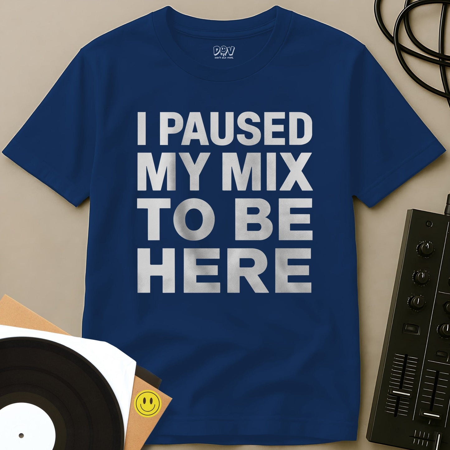Paused My Mix T-Shirt Royal / S Paused My Mix T-Shirt