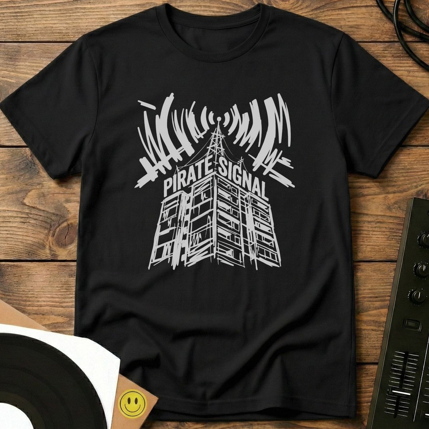 Pirate Signal T-Shirt Black / S Pirate Signal T-Shirt