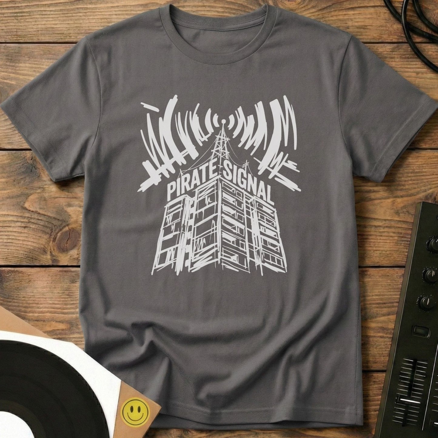 Pirate Signal T-Shirt Charcoal / S Pirate Signal T-Shirt