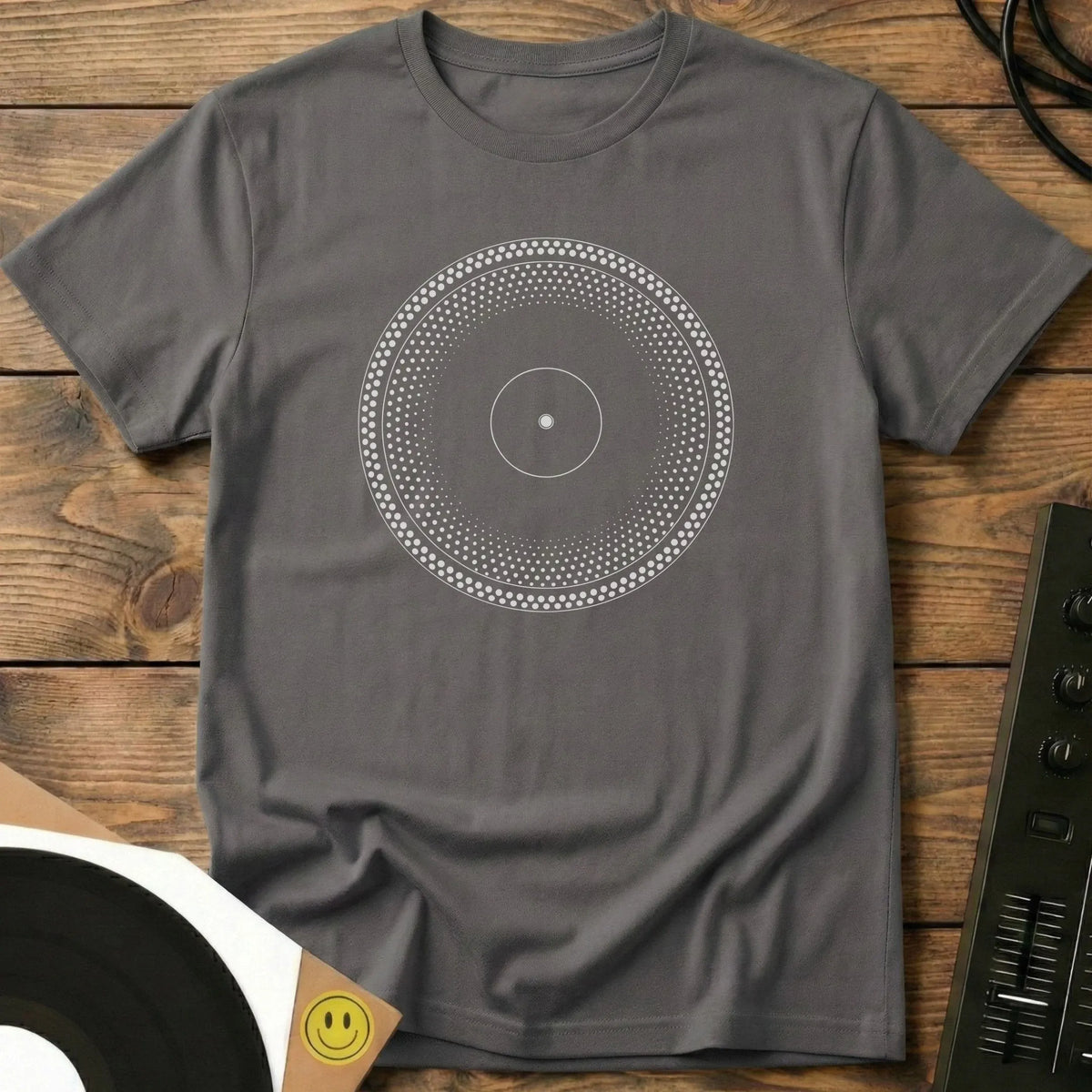 Platter Mandala T-Shirt Charcoal / S Platter Mandala T-Shirt