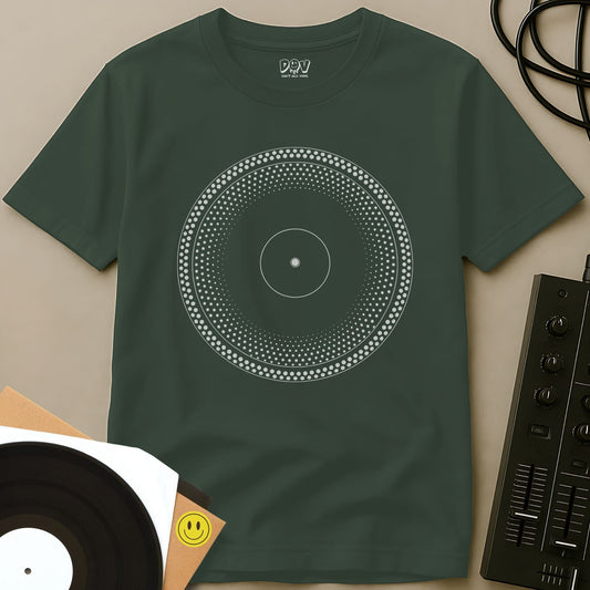 Platter Mandala T-Shirt Military Green / S Platter Mandala T-Shirt