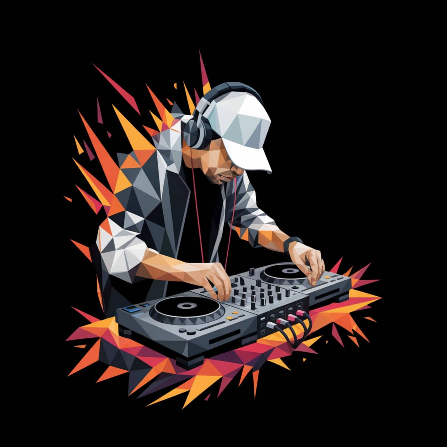 Poly CDJ T-Shirt Poly CDJ T-Shirt