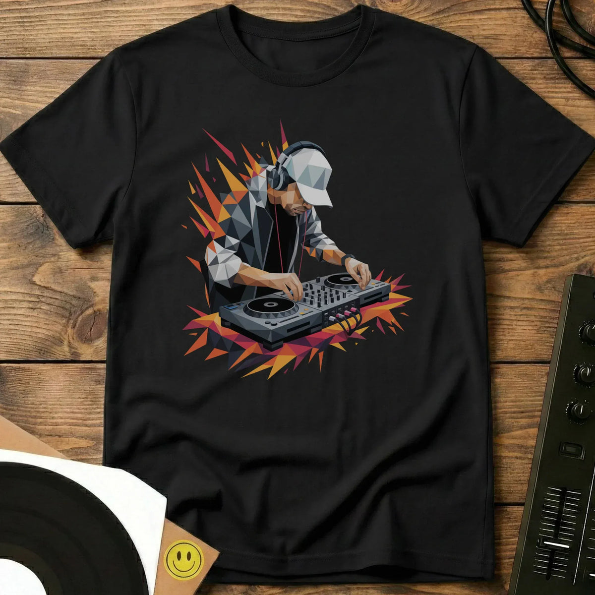 Poly CDJ T-Shirt Black / S Poly CDJ T-Shirt