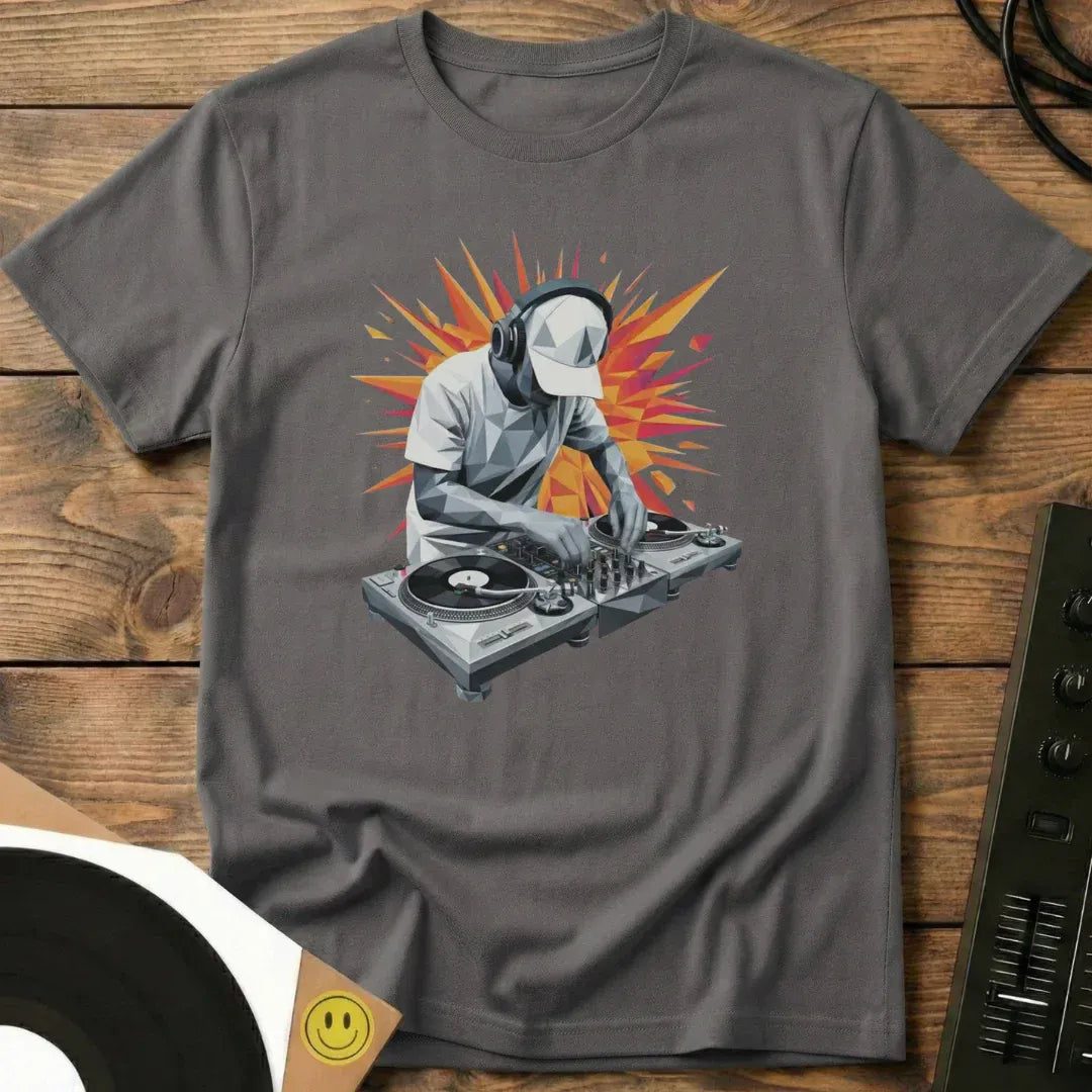 Poly DJ T-Shirt Charcoal / S Poly DJ T-Shirt