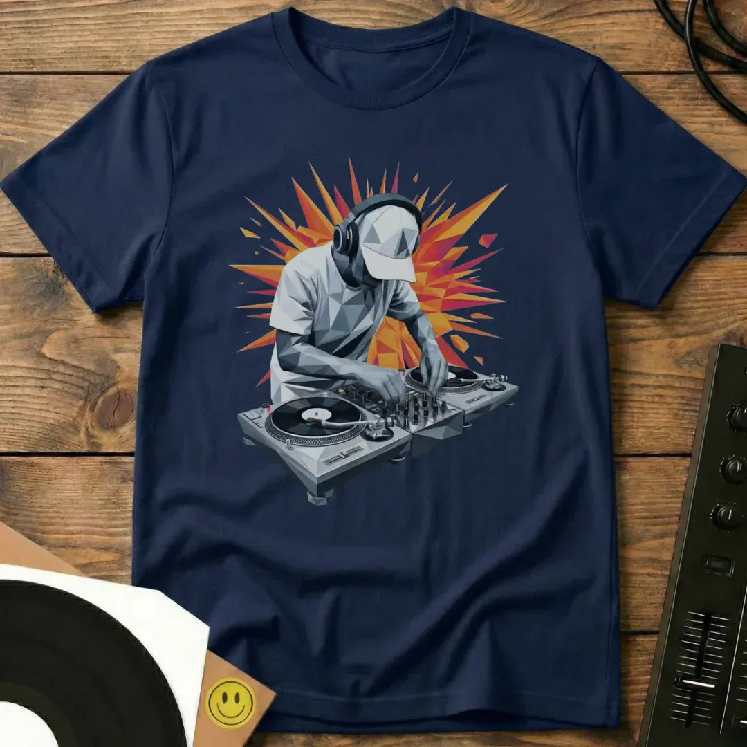 Poly DJ T-Shirt Navy / S Poly DJ T-Shirt