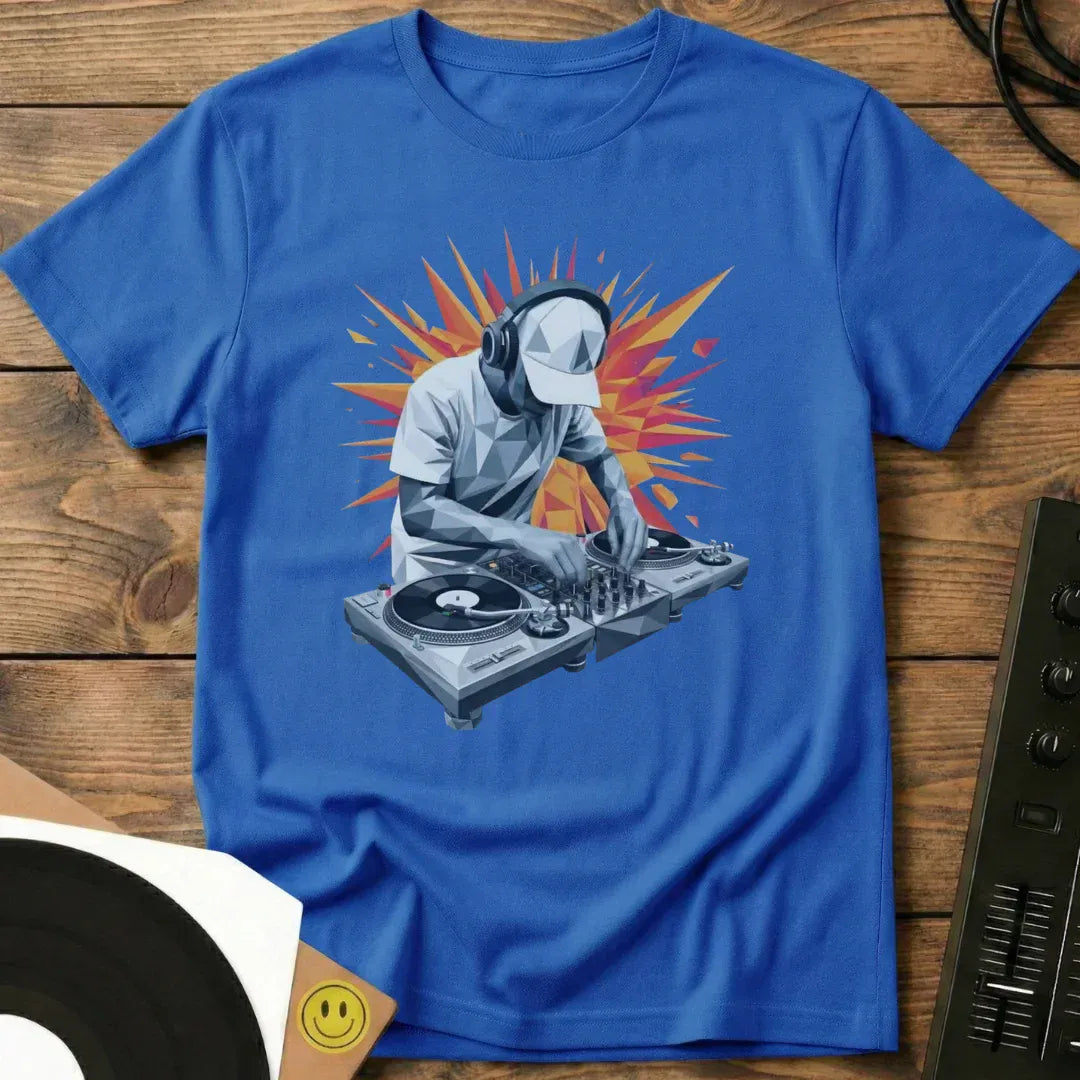 Poly DJ T-Shirt Royal / S Poly DJ T-Shirt