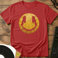 Poly Smiley DJ T-Shirt Red / S Poly Smiley DJ T-Shirt