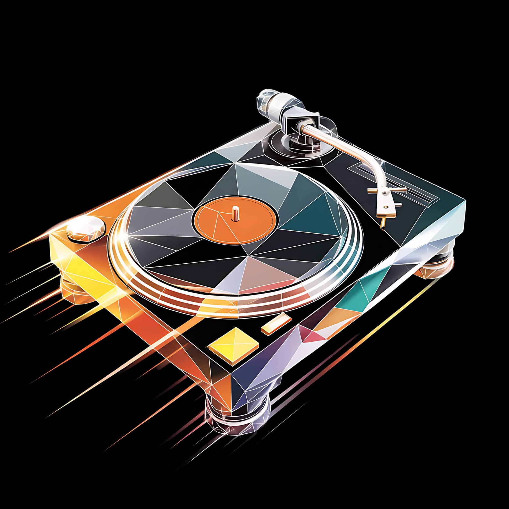 Polygonal Deck  T-Shirt Polygonal Deck  T-Shirt