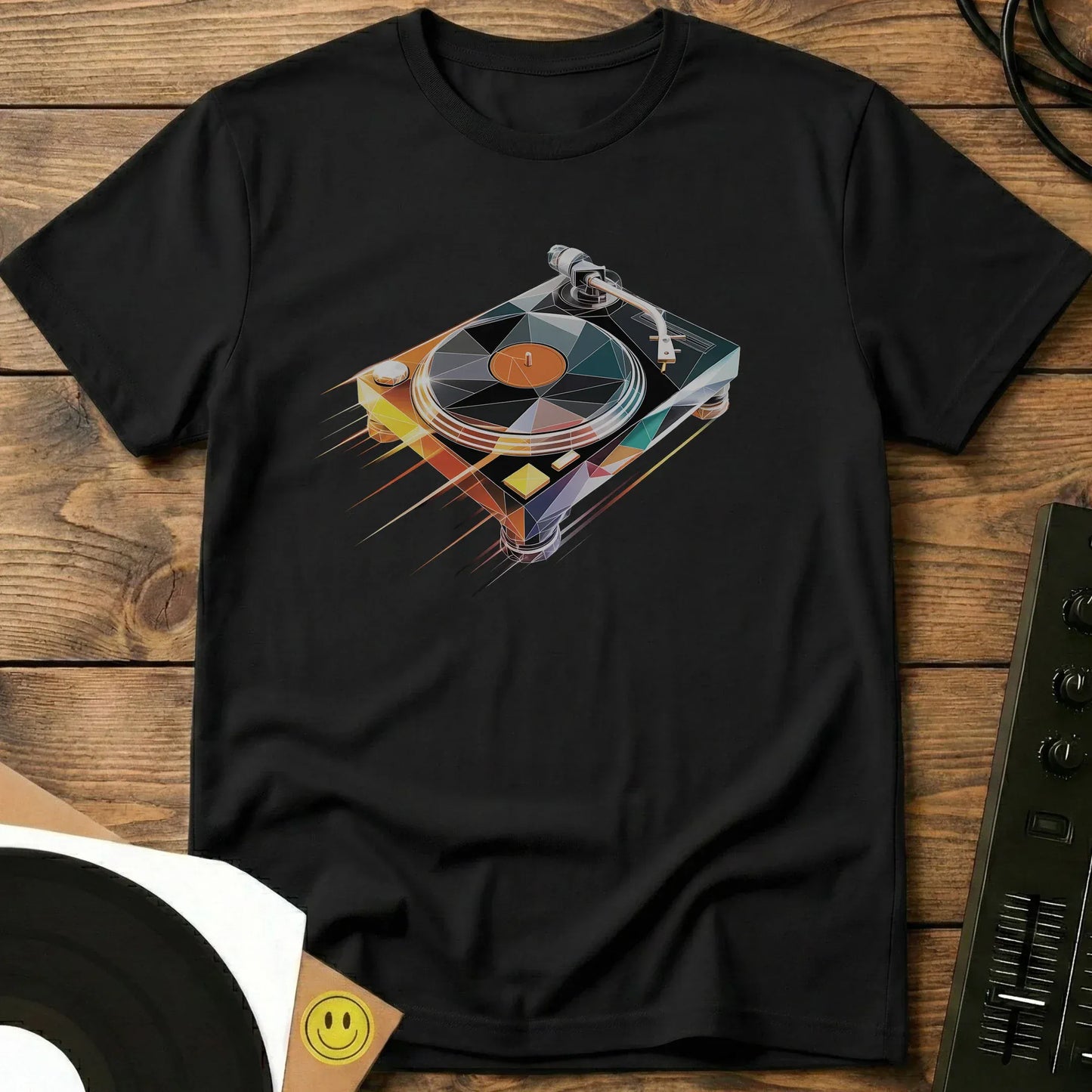 Polygonal Deck  T-Shirt Black / S Polygonal Deck  T-Shirt