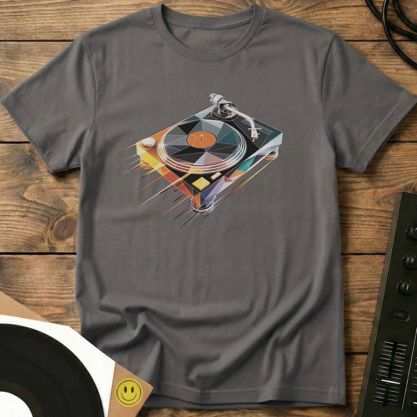 Polygonal Deck  T-Shirt Charcoal / S Polygonal Deck  T-Shirt