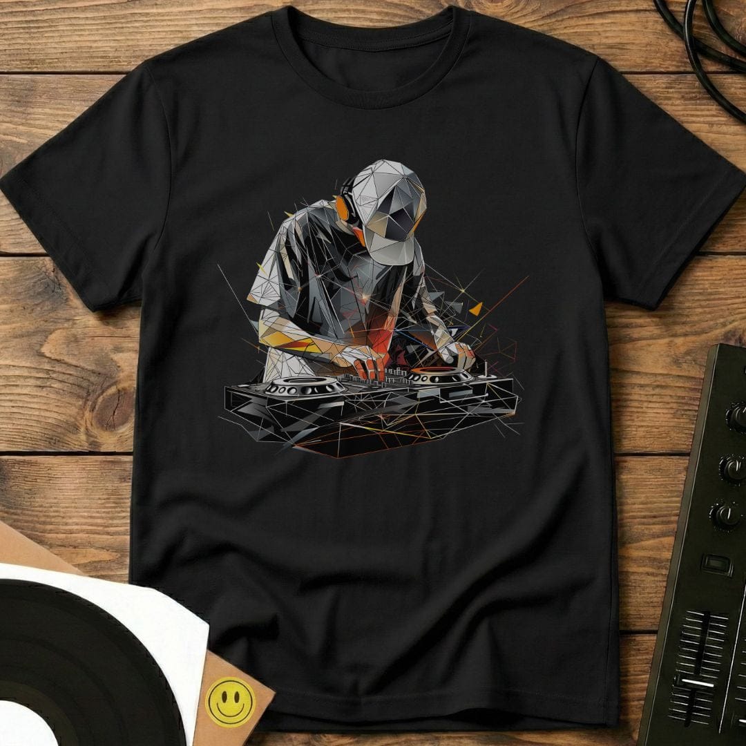 Polygonal DJ T-Shirt Black / S Polygonal DJ T-Shirt