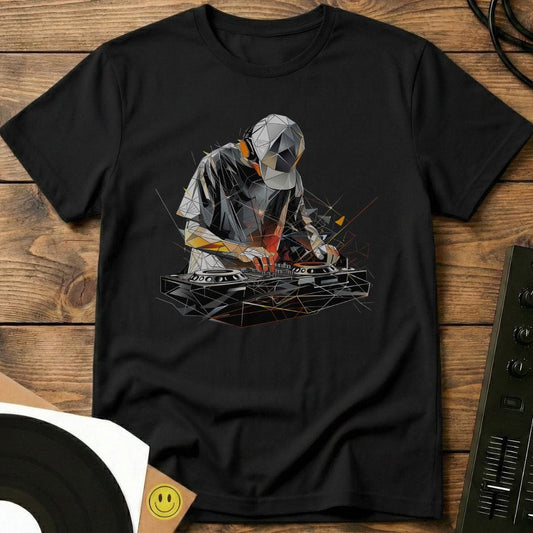 Polygonal DJ T-Shirt Black / S Polygonal DJ T-Shirt