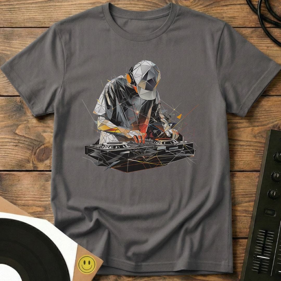 Polygonal DJ T-Shirt Charcoal / S Polygonal DJ T-Shirt
