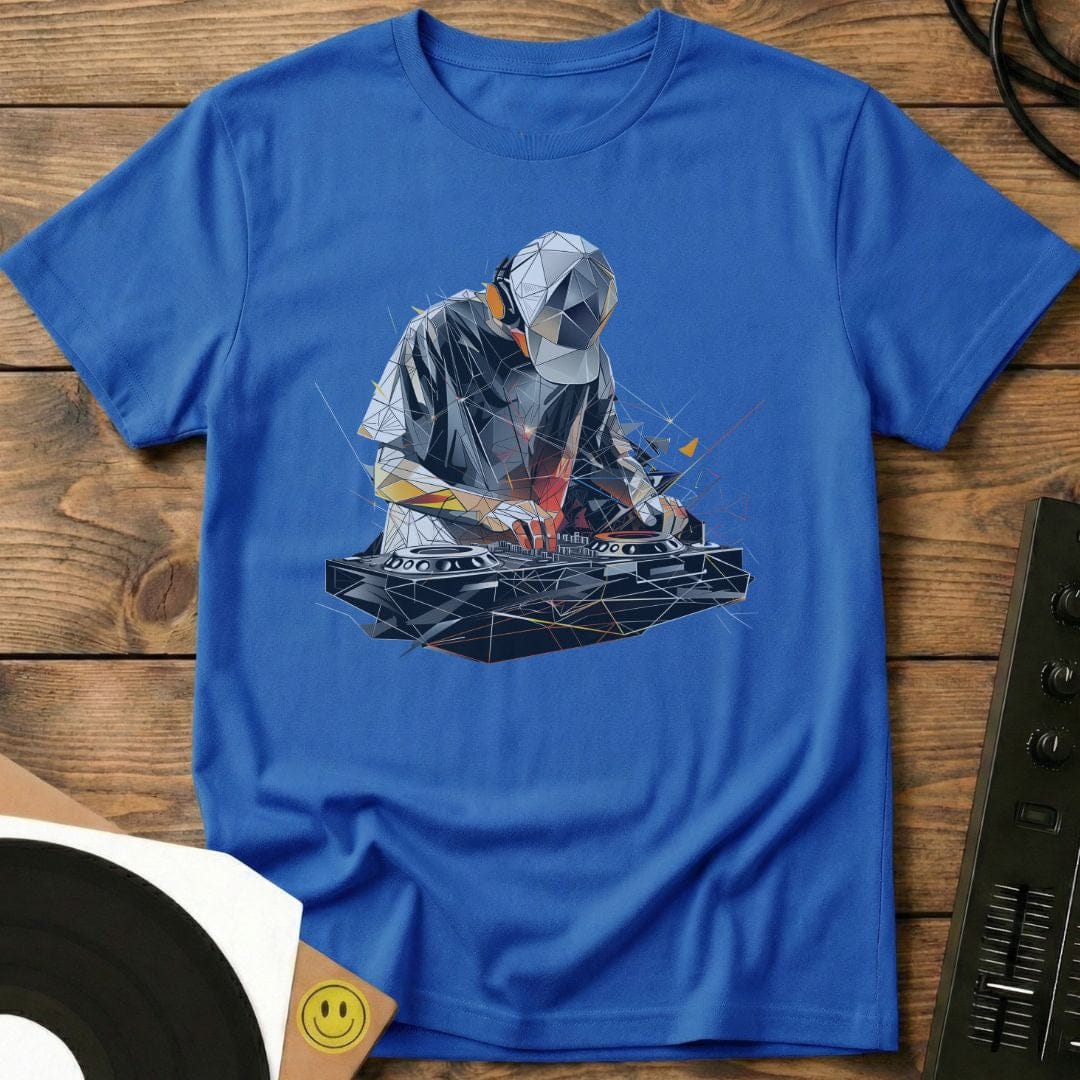 Polygonal DJ T-Shirt Royal / S Polygonal DJ T-Shirt