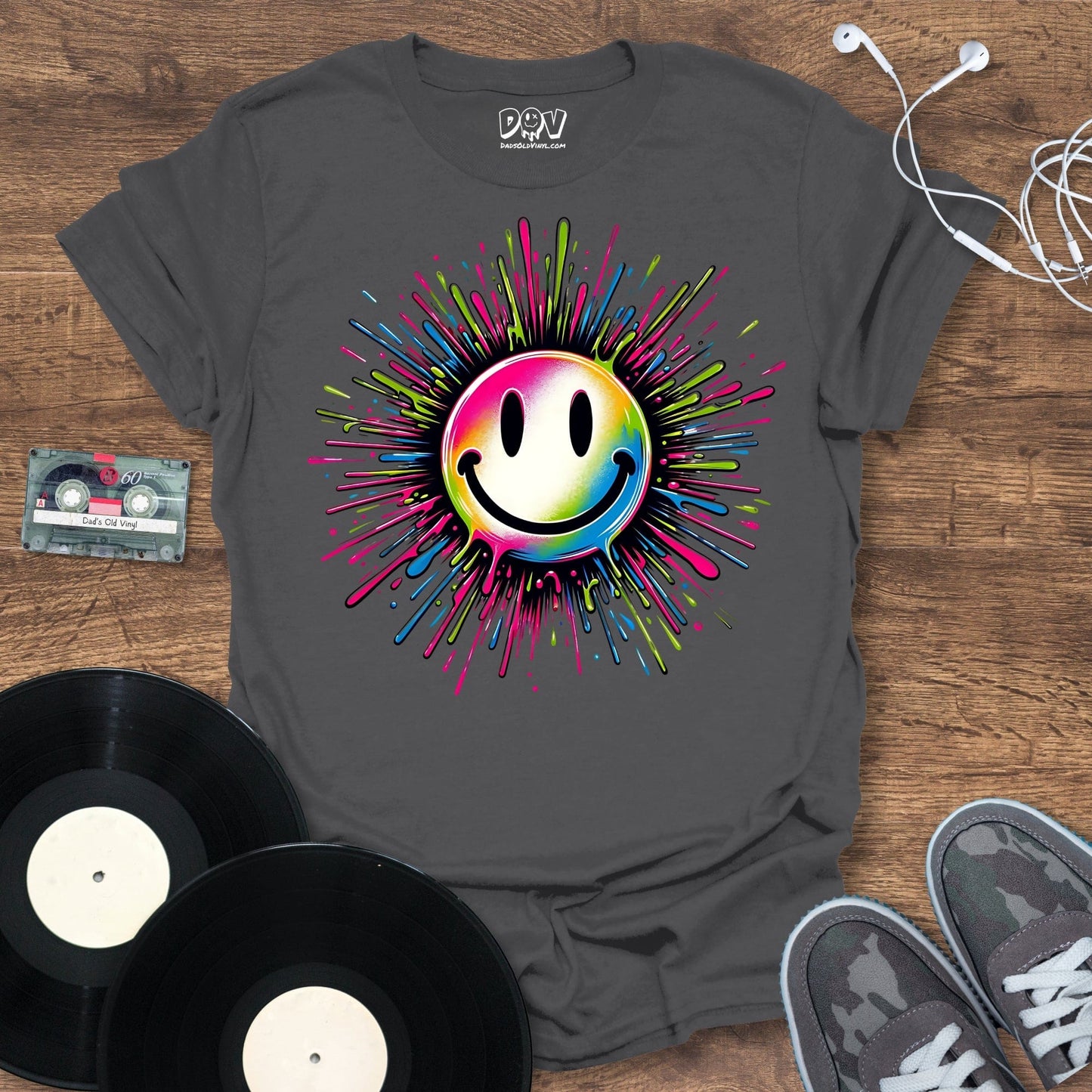 Printify Acid Splash T-Shirt