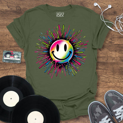 Printify Acid Splash T-Shirt