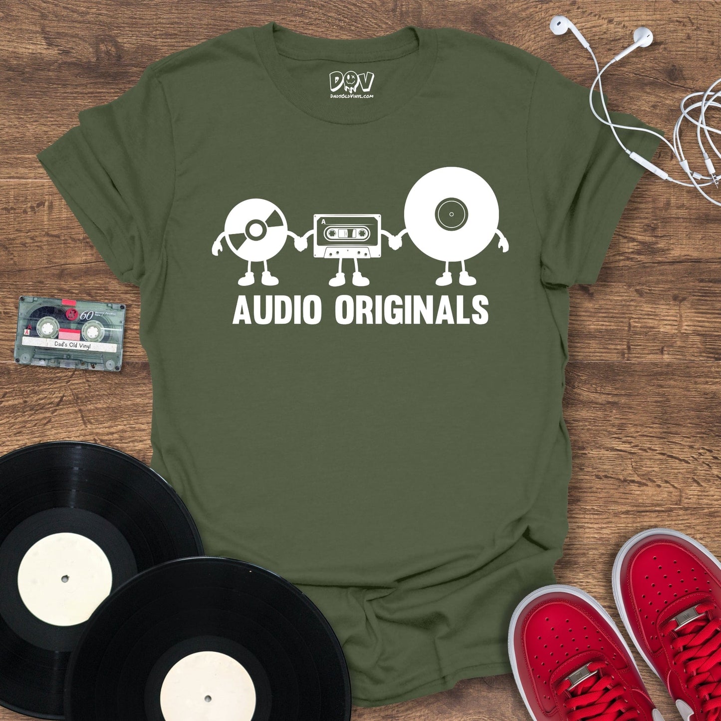 Printify Audio Originals T-Shirt