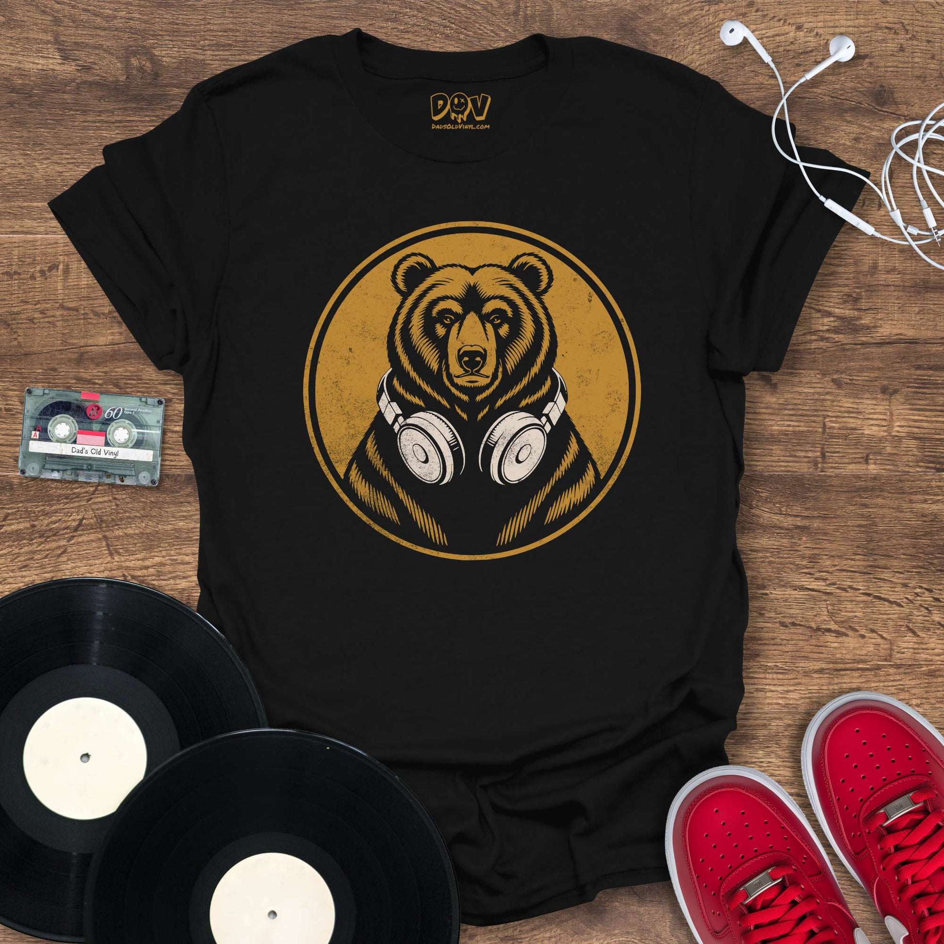 Printify Bear Beats T-Shirt