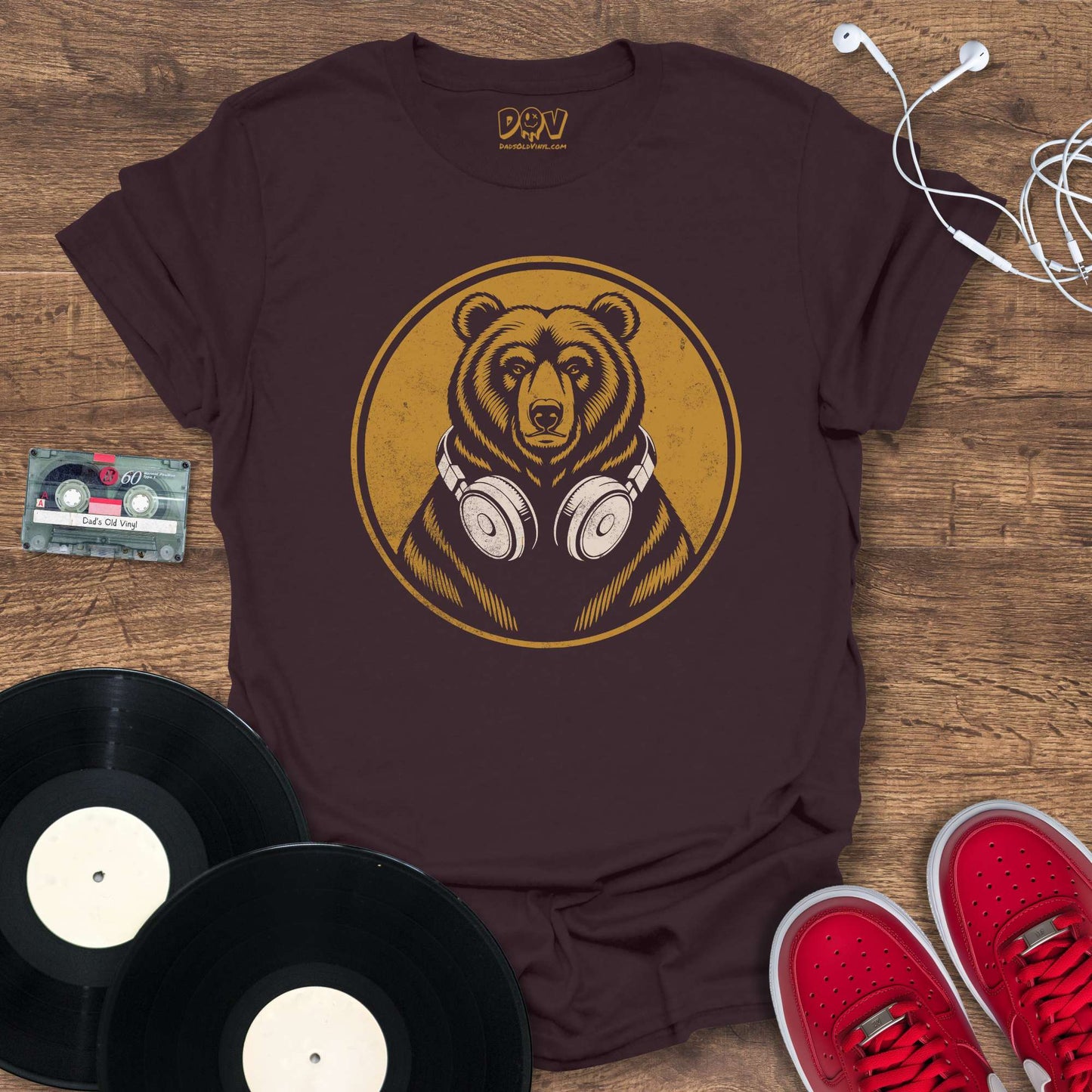 Printify Bear Beats T-Shirt