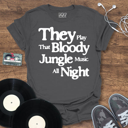 Printify Bloody Jungle Music T-Shirt