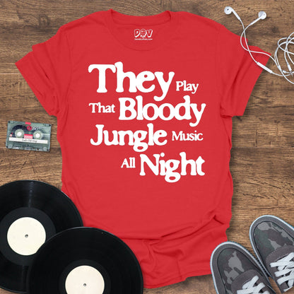 Printify Bloody Jungle Music T-Shirt