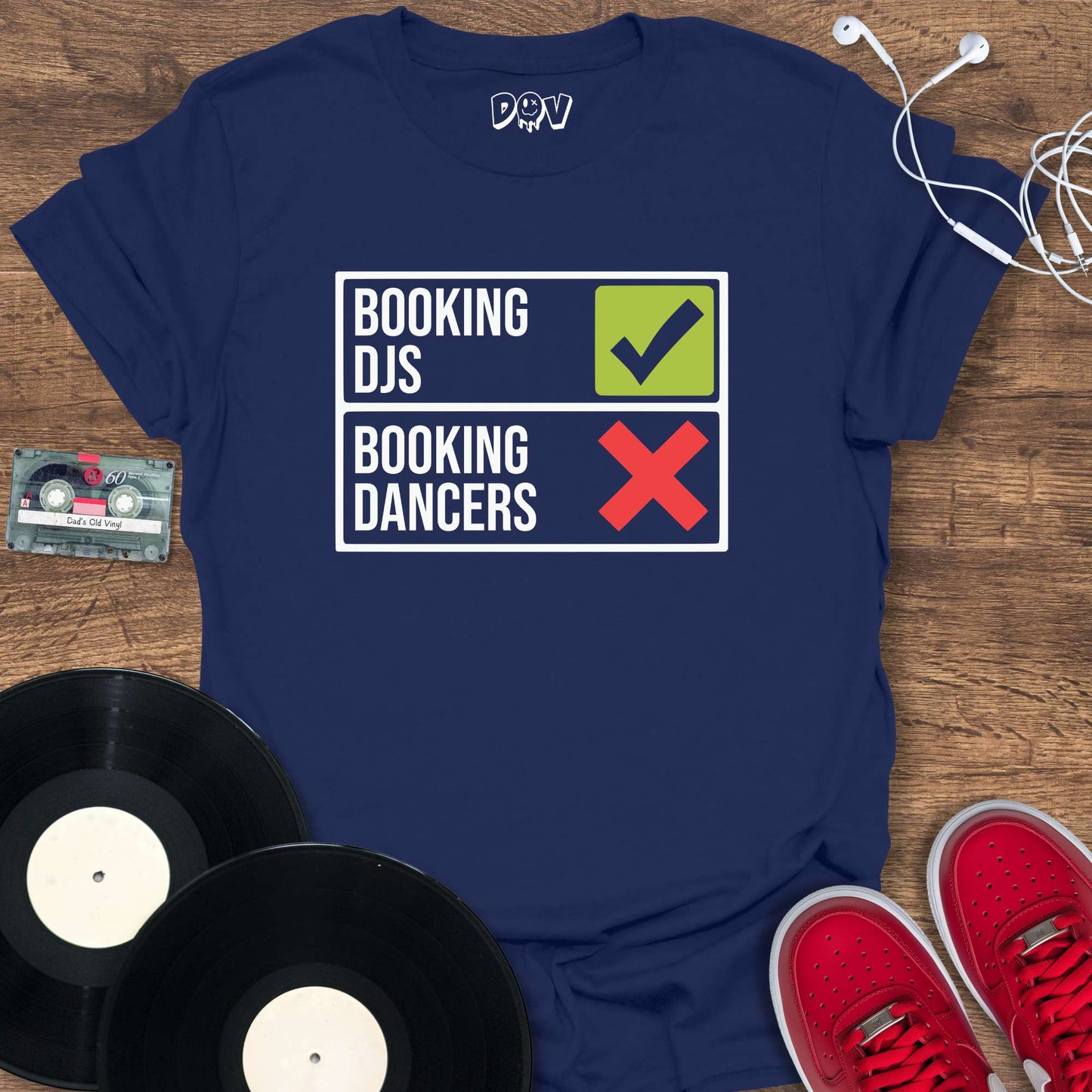 Printify Book DJs, Not Dancers T-Shirt